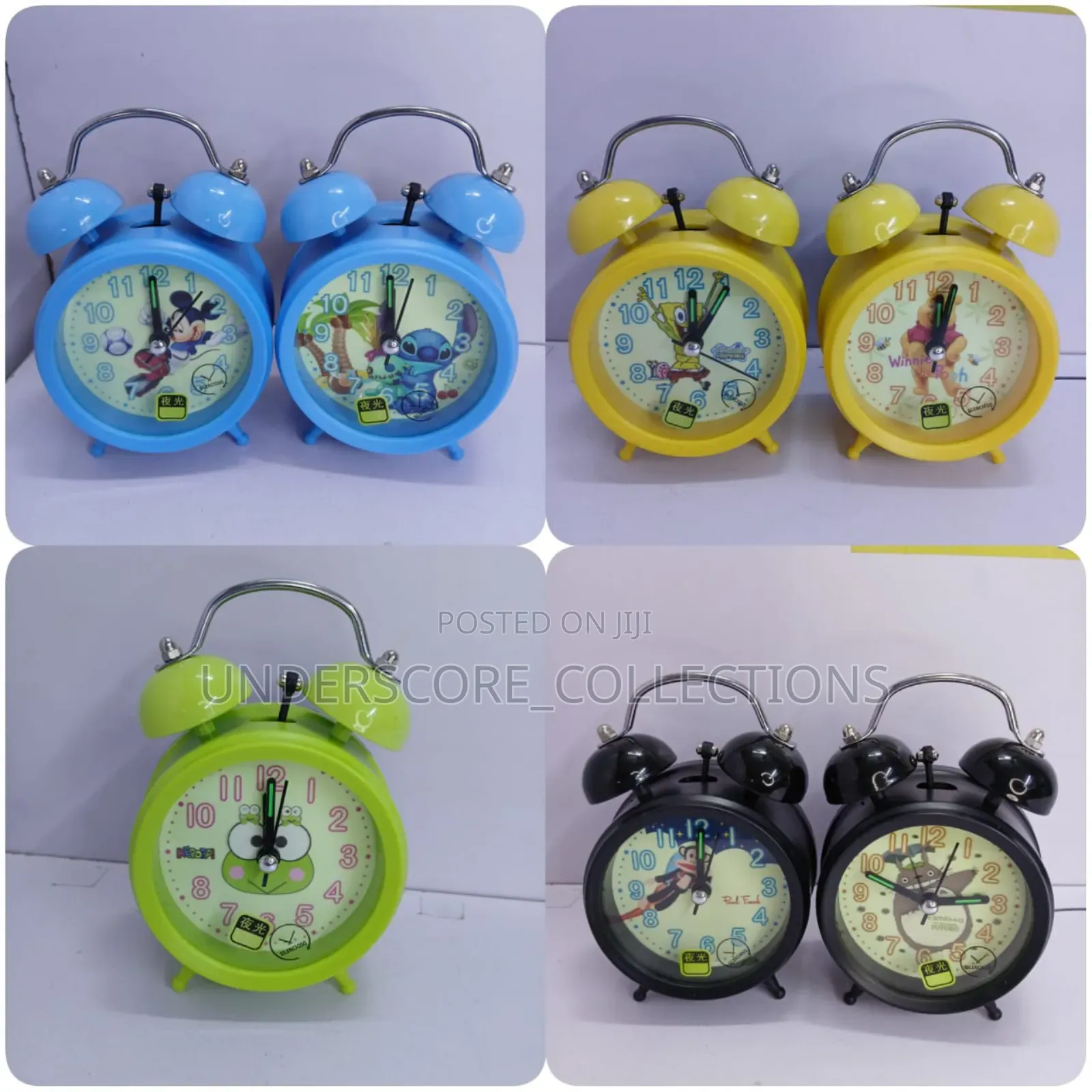 Cute Alarm Clock With Led Flash Light