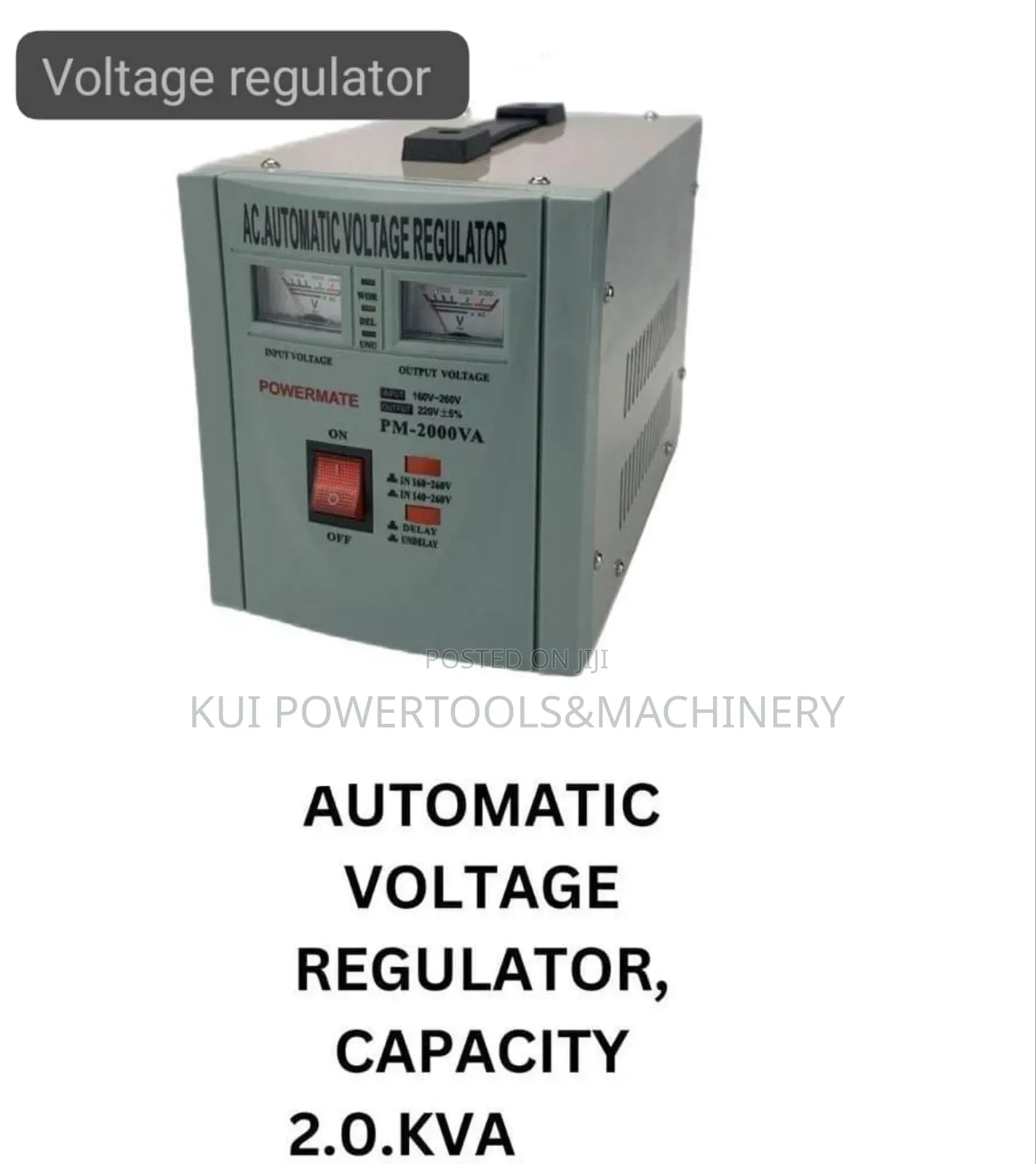 Powermate Automatic Voltage Regulator 2.0kva