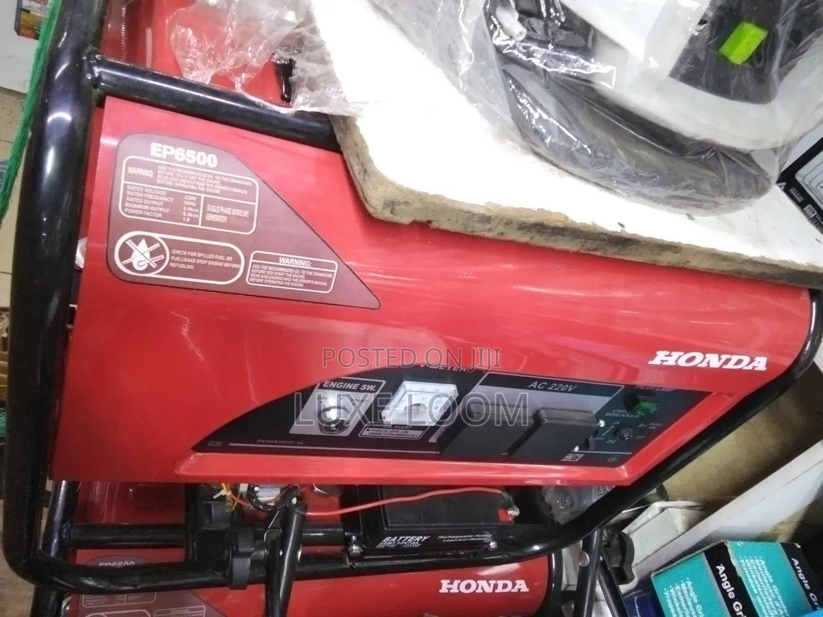 Honda Generator 6.5kva,8hp