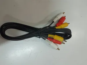 3pin Rca to 3pin Rca Cable Male 1.5m