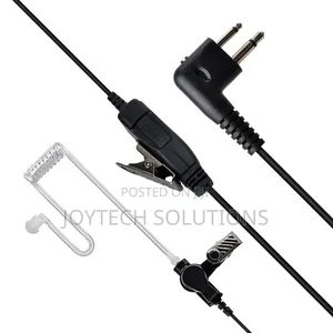 Security Clear Tube Earphones