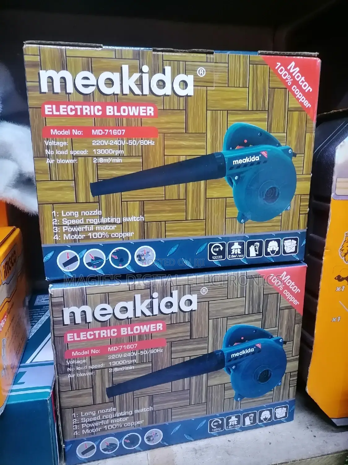 High Standard 600w Meakida Electric Blower