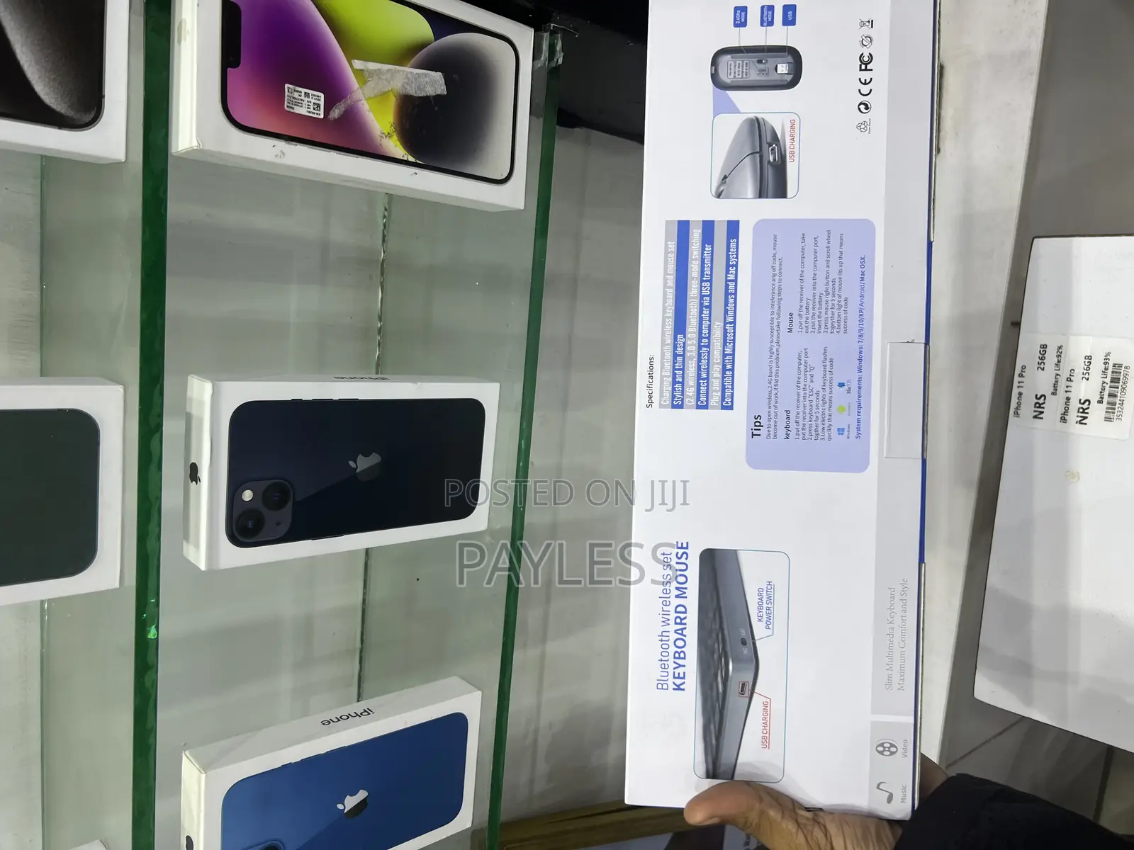 Bluetooth Wireless Set Keyboard and Mouse