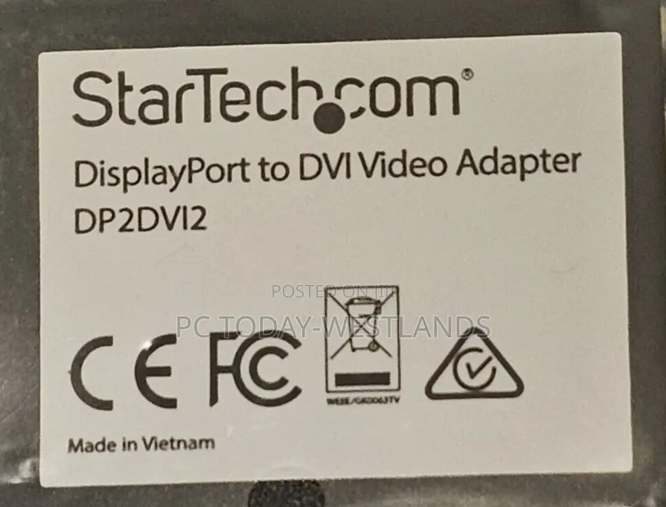 Startech.Com Displayport to Dvi-I Adapter - 1920x1200 -