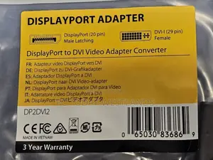 Startech.Com Displayport to Dvi-I Adapter - 1920x1200 -