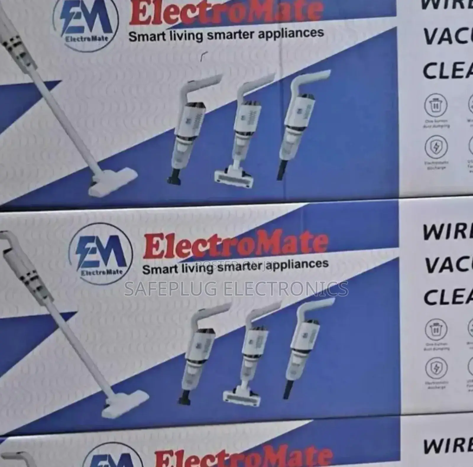 Wireless Vacuum Cleaner, Electromate, Handheld