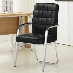 Office Chair: Leather Board Chair Comfortable for Sitting