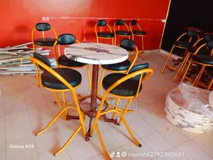 Gold and Black Hotel and Club Chairs