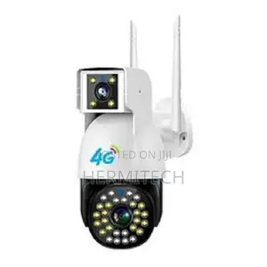 4g/Lan Electric Waterproof Dual Lence PTZ Camera.