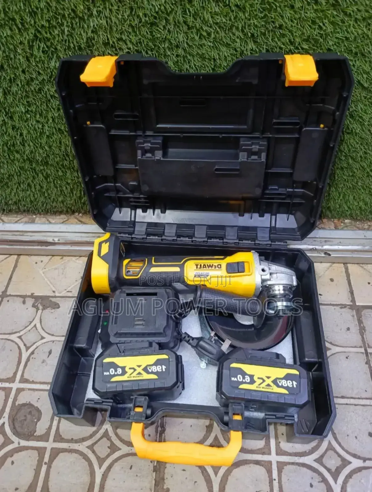 Cordless Dewalt Angle Grinder 198v