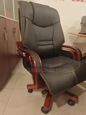 Office Chair: Lunch Break Luxury Executive High-Back Chair