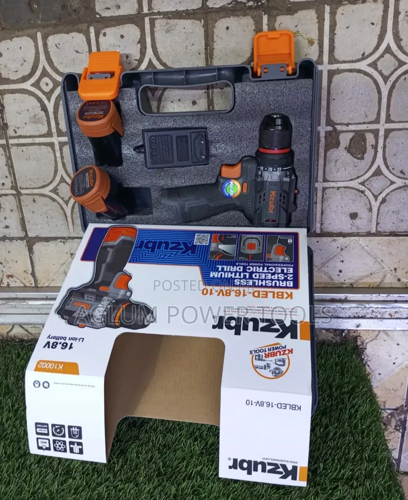 Cordless Brushless Kzubr Drill