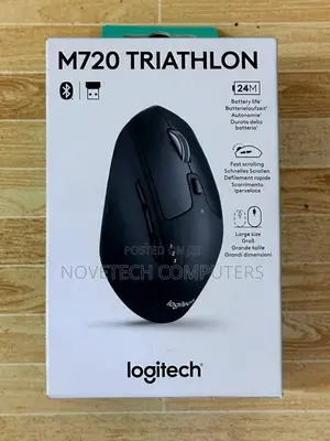 Logitech M720 Triathlon Multi-Device Wireless Mouse