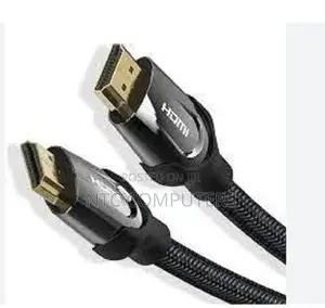 Vention Nylon Braided Hdmi Cable 1.5m Black Metal Type
