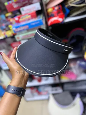 Black' Quality Women's Visor/Sun Protection Hat