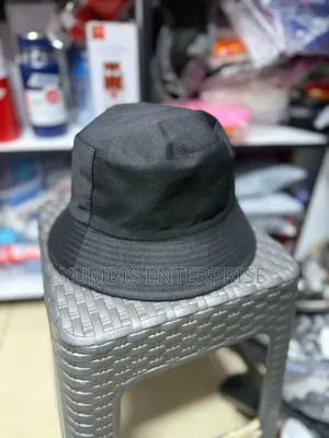 Black Unisex Bucket Hats