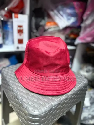 Maroon Unisex Bucket Hats