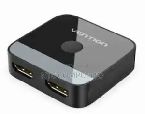 Vention 2-Port Hdmi Bi-Direction Switcher Black Abs Type