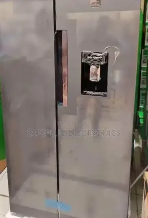 Fridge Syinix 460l, Side By Side With Dispenser; Silver