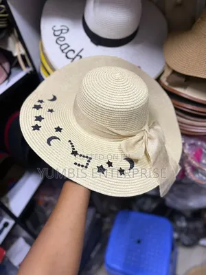 Beige Women's Straw/Beach Hats