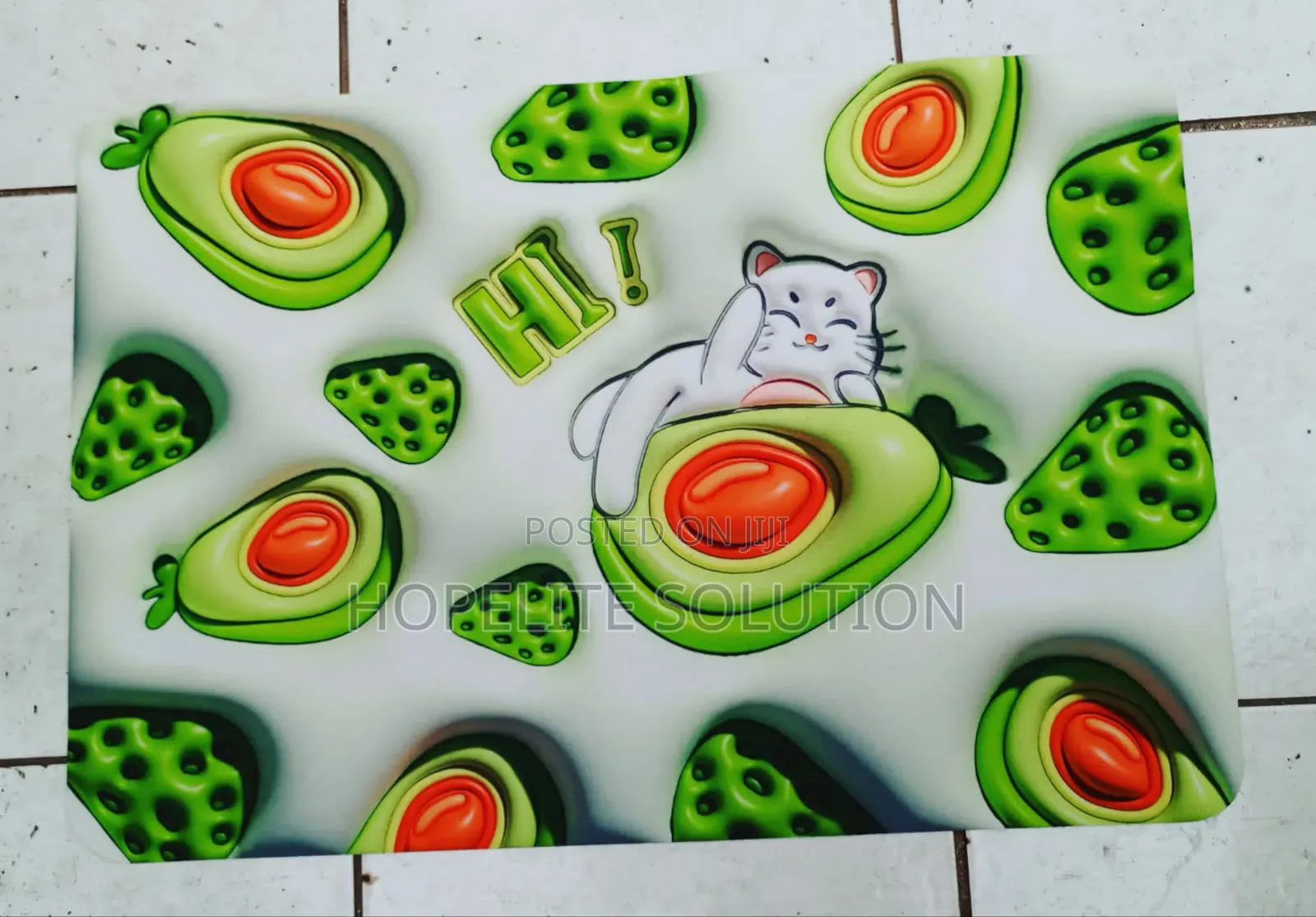 Bubble Like Absorbent Mat