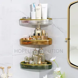 Acrylic Bathroom Corner Shelf