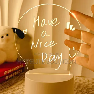 Led Light Message Lamp