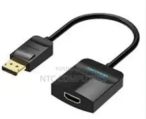Vention Dp to Hdmi Converter 0.15m Black