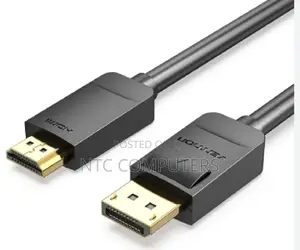 Vention Dp to Hdmi Cable 1.5m Black