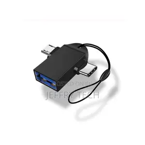 2 in 1 Type-C Micro Usb Male to Female Usb 3.0 Dual Otg