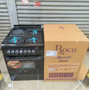 Roch Black 60×60 Standing 3+1 Cooker