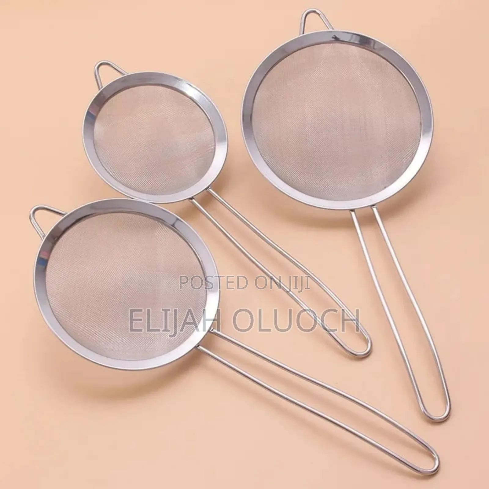 3 in 1 Metallic Sieve, Now Available