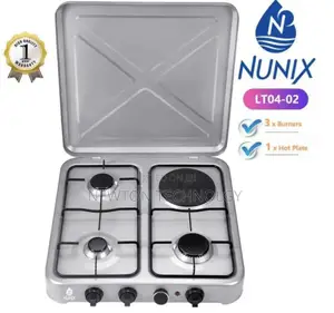 Table Top Nunix 3+1 Gas Cooker