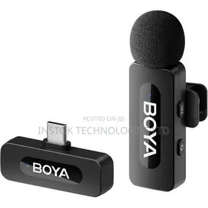Boya by-V10 Usb C Wireless Lavalier Microphone