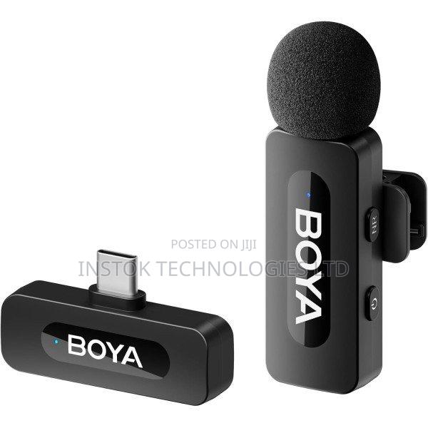 Boya by-V10 Usb C Wireless Lavalier Microphone - main view