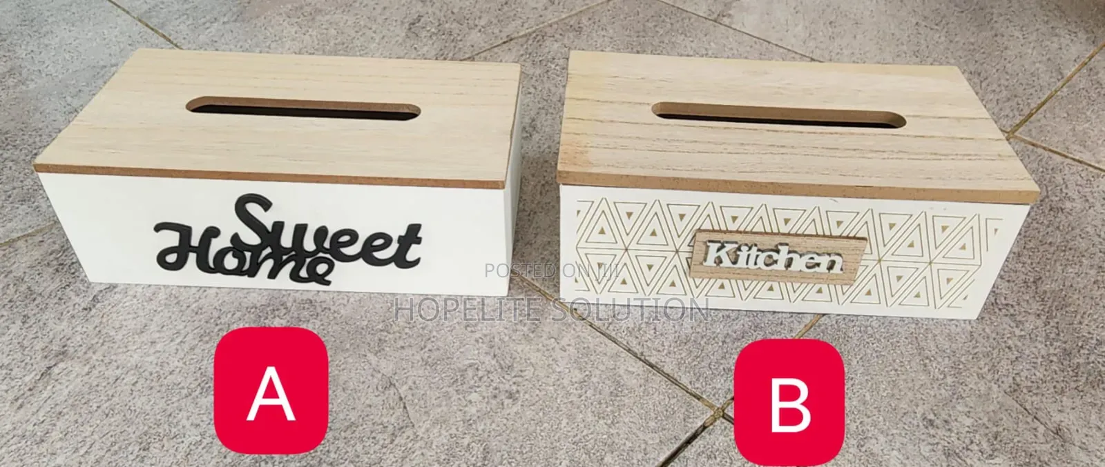 Bamboo Serviette Holder