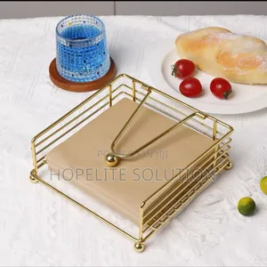 Metallic Serviette Holder
