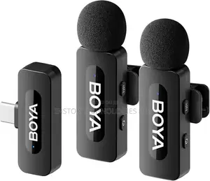 Boya by-V2 Dual Wireless Lavalier Microphone for iPhone