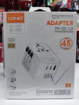 Z8 – 45w Universal Travel Adapter International Plug Adapter