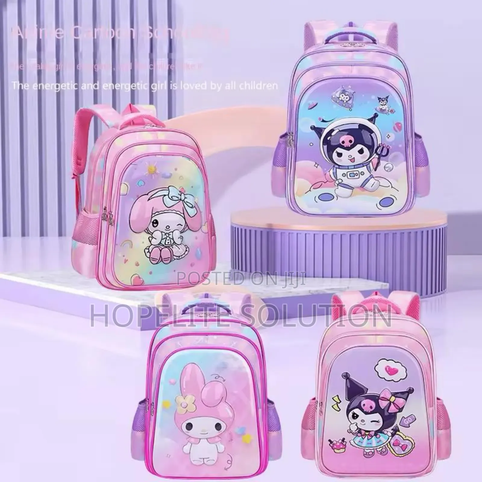Cartoon Themed Backpack