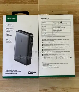 Ugreen 100w 20000mah Fast Charging Power Bank – Ug-25188