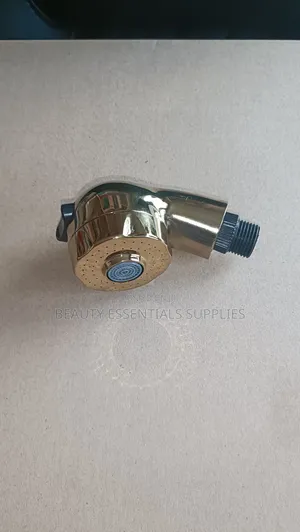 Fibre Spa Shower Head Golden Colour