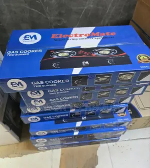 2 Burner Glass Double Burner Cooker