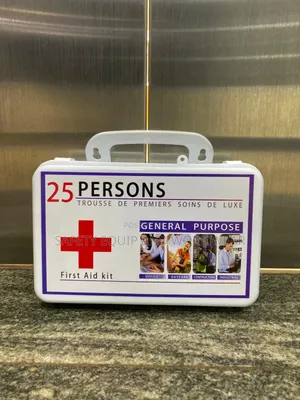 First Aid Kit for Basic Medical Supplies.