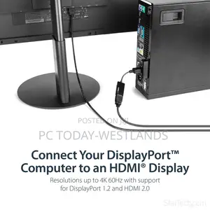 Startech Displayport to Hdmi Adapter - 60hz