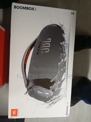 JBL Boombox 3 Black Portable Bluetooth Speaker