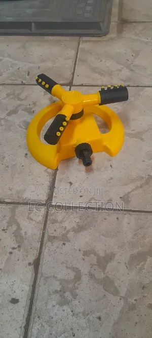 Yellow Water Sprinkler