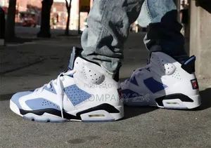 Quality Jordan 6 Retro Unc Leather Sneakers Shoes