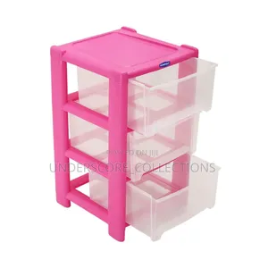 One Piece Three Stucks Plastic Drawers