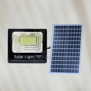 No Electricity Bill 200w Dusk to Dawn Solar Floodlight
